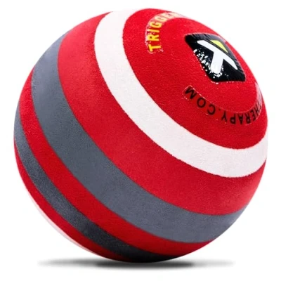 Abbildung von TriggerPoint MBX Massageball, Gezielte Muskelentspannung, Tragbare Selbstmassage, Muskel und Bindegewebsmassage Massage, Rote, 2.6&#039;&#039;/5cm