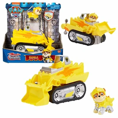 Abbildung von Paw Patrol Spielzeug Auto Fahrzeuge Rescue Knights Deluxe Autos mit Spiel Figuren