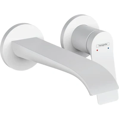 Abbildung von hansgrohe Waschtischarmatur &quot;Vivenis&quot;, Unterputz für Wandmontage mit Auslauf 19,2cm