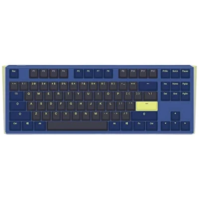 Abbildung von Ducky One 3 Daybreak Mechanische Gaming Tastatur Deutsches Layout im TKL Format (80% Keyboard) mit Cherry MX Clear Switches, Hot Swap fähig (Kailh Sockeln) und RGB Beleuchtung