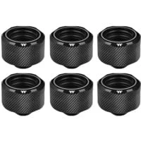 Abbildung von Thermaltake Pacific C Pro G1/4 PETG OD Kompressionsfittinge (16 mm, 6er Pack) schwarz