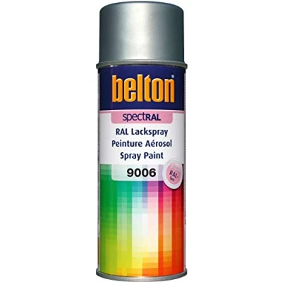 Abbildung von Belton Sprühlack Spectral Lackspray 400 ml weiß aluminium
