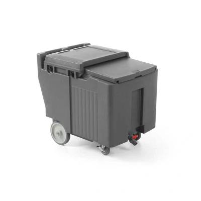 Abbildung von HENDI Eisbehälter Thermo 110 Liter 58,5 x 80 74,5 cm Polyethylen LDPE zum Transport für mobile Bars Eiswürfel und Crush Eis Gastro