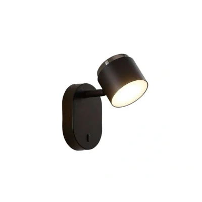 Abbildung von Lindby Marrie LED Spot mit Schalter, schwarz