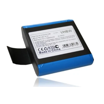 Abbildung von vhbw Akku kompatibel mit Pure Evoke D4, D4 Domino, D6, F4, H4, H4 Prestige, H6, H6 Mio digital Radio (10400mAh, 3,7V, Li Ion)