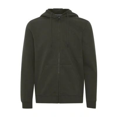 Abbildung von Blend Bhdownton Zipthrough Sweatjacke, Herren, Größe: 3XL, Forest night