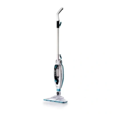 Abbildung von Ariete 4175, Dampfmopp, 0,35 l, Blau, Weiß, Drehregler, Teleskopisch, 5 m