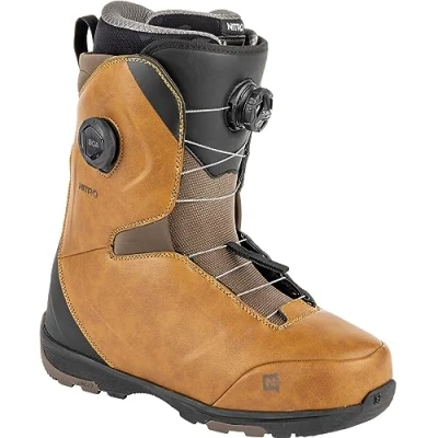 Abbildung von Nitro Herren Club BOA Dual All Mountain Freeride Freestyle Schnellschnürsystem Boot Snowboardboot, Brown, MP 26.5 // EU 40 2/3 US 8,5