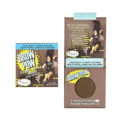 Abbildung von the Balm BROW POW Augenbrauenpuder, Damen, Größe: 1.2 g, Dark brown
