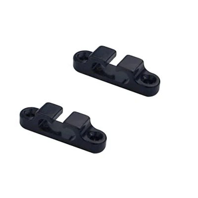 Abbildung von Guyker 2Pcs 2 String Retainer/String Guide for Electric Bass Head Retainer Tree Buckle Groove SR4, Black