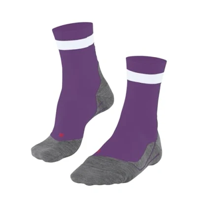Abbildung von FALKE Damen Laufsocken RU4 Endurance W So Baumwolle Funktionsmaterial antiblasen 1 Paar, Lila Plum 8028, 41 42