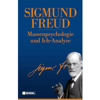 Abbildung von Massenpsychologie und Ich Analyse: Leinen mit Goldprägung