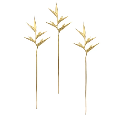 Abbildung von I.GE.A. Kunstblume &quot;Heliconia&quot;, Exotischer Dekozweig,Tropische Blume, 3er Set
