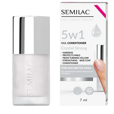 Abbildung von Semilac Nagelconditioner 5in1 Crystal Strong 7 ml