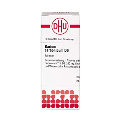 Abbildung von Barium Carbonicum D 6 Tabletten 80 St
