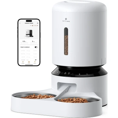 Abbildung von Petlibro Granary WIFI Dual Feeder 5L white