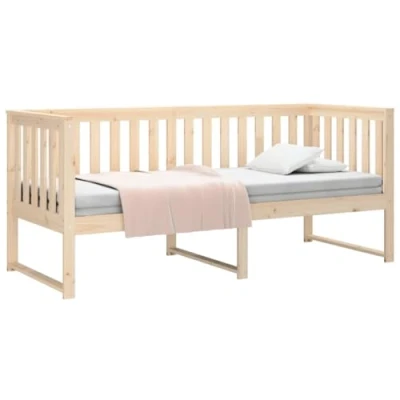 Abbildung von vidaXL Bett Tagesbett 75x190 cm Massivholz Kiefer