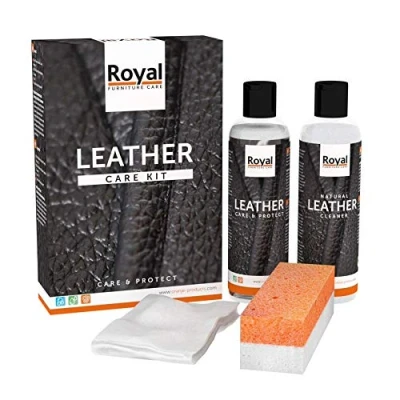 Abbildung von Royal Lederpflege System Classic Leather Care Kit für alle Glattleder von Oranje