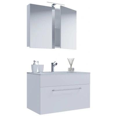 Abbildung von VCM Waschtisch 3 tlg. Waschplatz Badinos Schublade SC