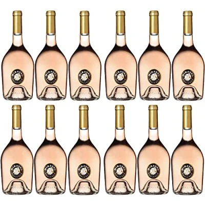 Abbildung von Chateau Miraval Jolie Pitt &amp; Perrin Cotes de Provence AOC Roséwein Wein trocken Frankreich (12 Flaschen)