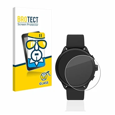Abbildung von BROTECT Panzer Schutz Glas für Fossil Smartwatch Wellness (Gen 6) Hybrid 9H Echtglas, Displayschutz
