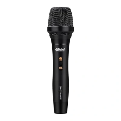 Abbildung von D Debra D86 Kabelgebundenes dynamisches Mikrofon, professionelles Handmikrofon mit Mikrofonclip und EIN /Aus Schalter, Gesangs Karaoke Mikrofo