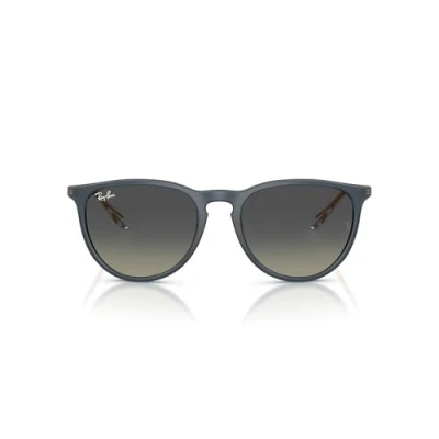 Abbildung von Ray Ban Erika Sonnenbrille, Damen, Größe: 54, Rubber blue
