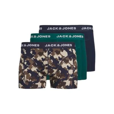 Abbildung von Jack &amp; Jones 3ERPACK Panties, Herren, Größe: 3XL, Navy blazer