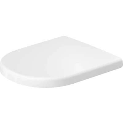 Abbildung von Duravit D code WC Sitz mit Absenkautomatik, für vormontierte Scharniere