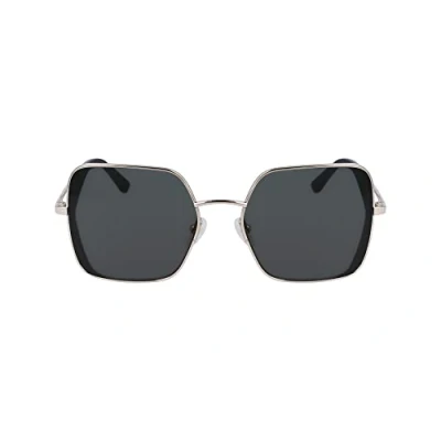 Abbildung von KARL Lagerfeld Sonnenbrille goldcoloured, Damen, Größe: One Size, Gold coloured