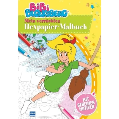 Abbildung von Bibi Blocksberg Hexpapier Malbuch: Malen mit geheime Motiven zum Ausmalen und Schraffieren