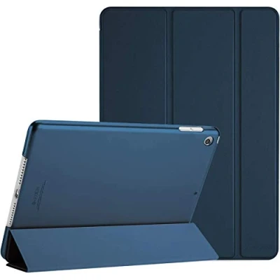 Abbildung von ProCase Hülle für iPad 9./8./7. Generation 10,2 Zoll 2021 2020 2019, Schutzhülle Smart Case Cover Kompatibel mit 9/8/7 Navy