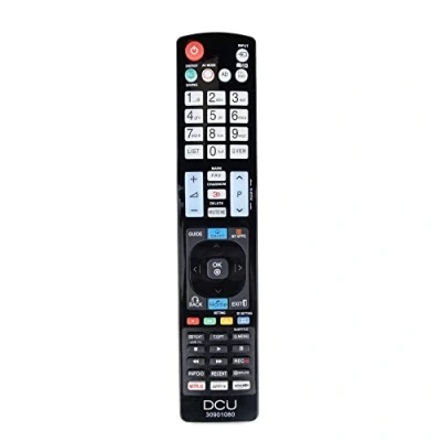 Abbildung von DCU TECNOLOGIC LG SMART TV Fernbedienung Kompatibel mit Taste für Netflix und Prime Video Schwarz
