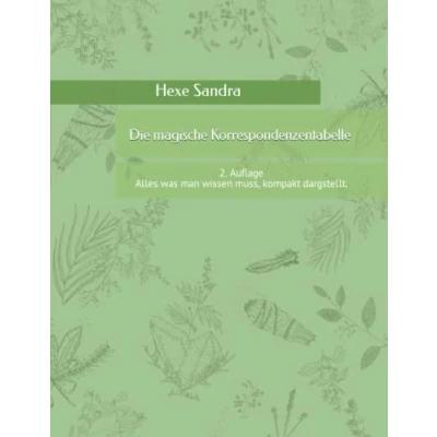 Abbildung von Die magische Korrespondenzentabelle: Alles was man wissen muss, kompakt dargestellt.