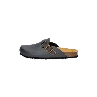Abbildung von LICO Bioline Style Pantolette flach, Herren, Größe: 41, Grau Schuhe