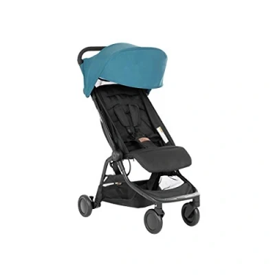 Abbildung von Mountain Buggy Nano V3 (2020+) Kinderwagen in der Farbe teal inkl. Reisetasche