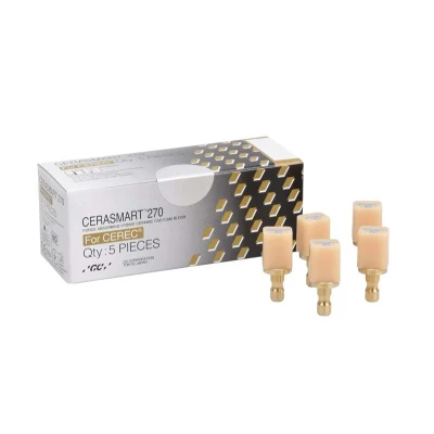 Abbildung von CERASMART 270 for CEREC LT 12 A3 5 Blöcke