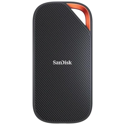 Abbildung von SanDisk Extreme PRO Portable SSD mit USB4, 4 TB, 40 Gbit/s, bis zu 3.800 MB/s Lesegeschwindigkeit und 3.700 Schreibgeschwindigkeit