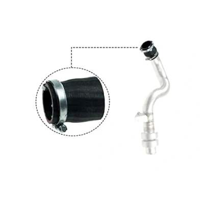 Abbildung von VAICO V48 0192 Ladeluftschlauch Gummi mit Gewebeeinlage Q+, Erstausrüsterqualität LAND ROVER: Range Rover Sport, Discovery 3, 4