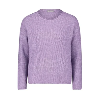 Abbildung von Betty &amp; Co MIT Rundhalsausschnitt Strickpullover, Damen, Größe: 44, Pastel crocus melange