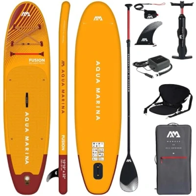Abbildung von AQUA MARINA FUSION SUP Board Stand Up Paddle aufblasbar KAJAK SITZ
