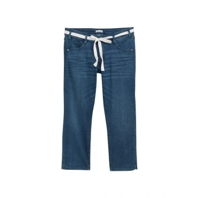 Abbildung von TOM Tailor PLUS SIZE Jeans Slim Fit, Damen, Größe: 44, Rinsed blue denim