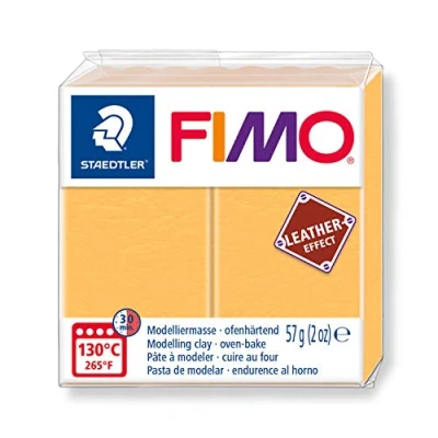 Abbildung von Fimo Effect leather 57 g saffraan geel 8010 109 (04 19)