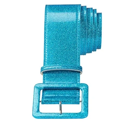 Abbildung von Widmann S.r.l. Kostüm Glitzer Lack Gürtel für Erwachsene 120,0 x 5,5 cm