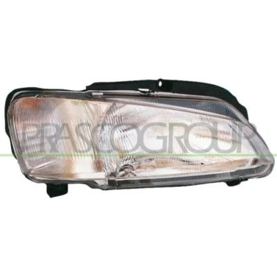 Abbildung von PRASCO PG0074824 Scheinwerfer links H4 weiß mit Blinklicht für Rechtsverkehr Lampenträger ohne Stellmotor LWR PEUGEOT: 106 II Schrägheck