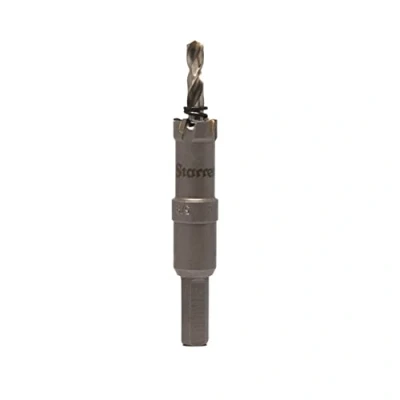Abbildung von Starrett Hartmetall Lochsäge CTD16 TCT Tiefschnitt für Metall Edelstahl Eisen Aluminium 16mm