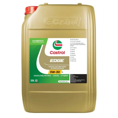 Abbildung von Castrol EDGE LL 5W 30 20l Motoröl 15664C MERCEDES BENZ: Sprinter 3 T Kastenwagen, 2 Pritsche/Fahrgestell, GL, AUDI: A3 Schrägheck