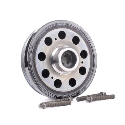 Abbildung von FEBI BILSTEIN 37420 Kurbelwellenriemenscheibe 6PK 185 5 mit Schrauben, für Kurbelwelle BMW: 1 Schrägheck, 3 Limousine, Touring kfzteile, kfzteile24,