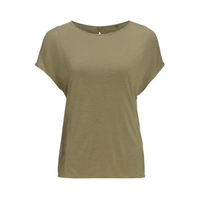 Abbildung von Jack Wolfskin Tshirt basic, Damen, Größe: Small, Bay leaf