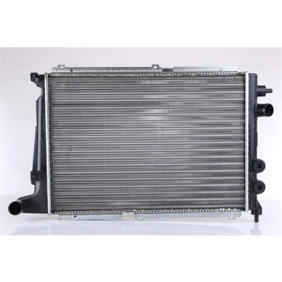 Abbildung von NISSENS 63057 Kühler, Motorkühlung Aluminium 500 360 34 Kühlrippen mechanisch gefügt OPEL: Calibra A, Vectra A Limousine